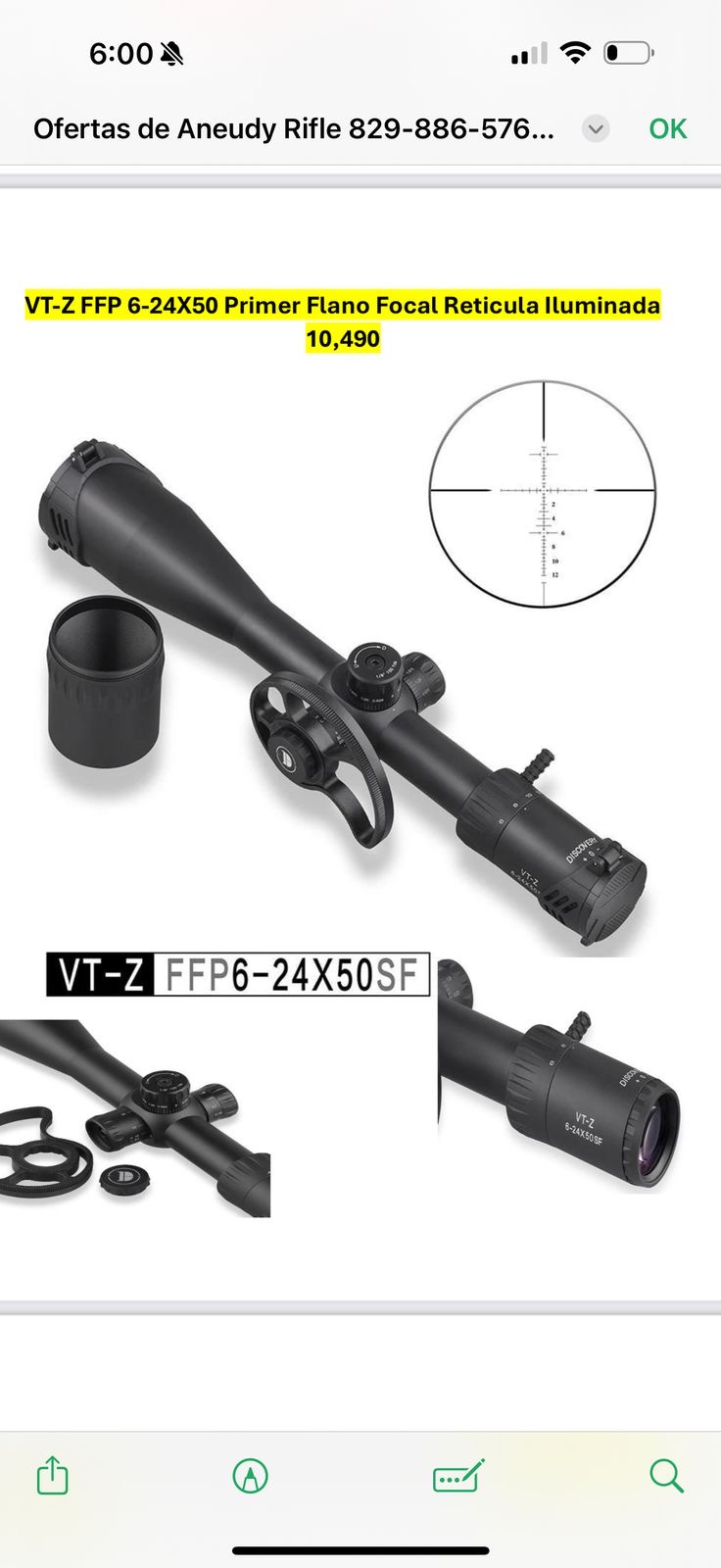 Rifle Mira Telescopica  6-24x50 FFP Foto 7281776-1.jpg