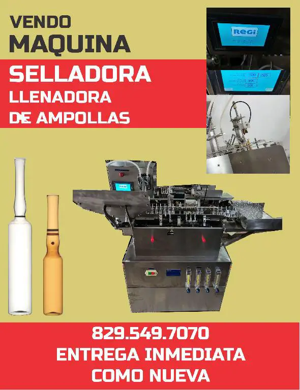 MAQUINA LLENADORA Y SELLADORA DE AMPOLLAS Foto 7281990-1.jpg