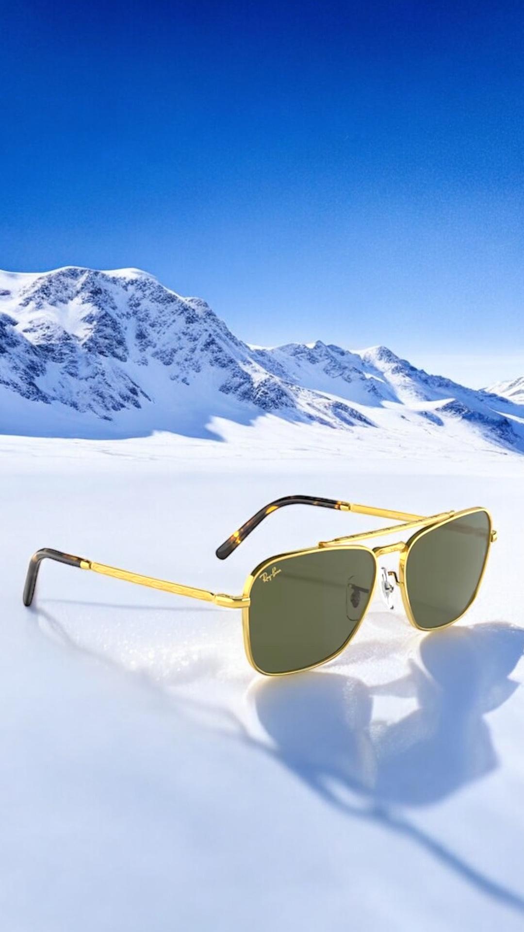 Lente RayBan New Caravan Dorado cristal Clásico Foto 7282091-5.jpg