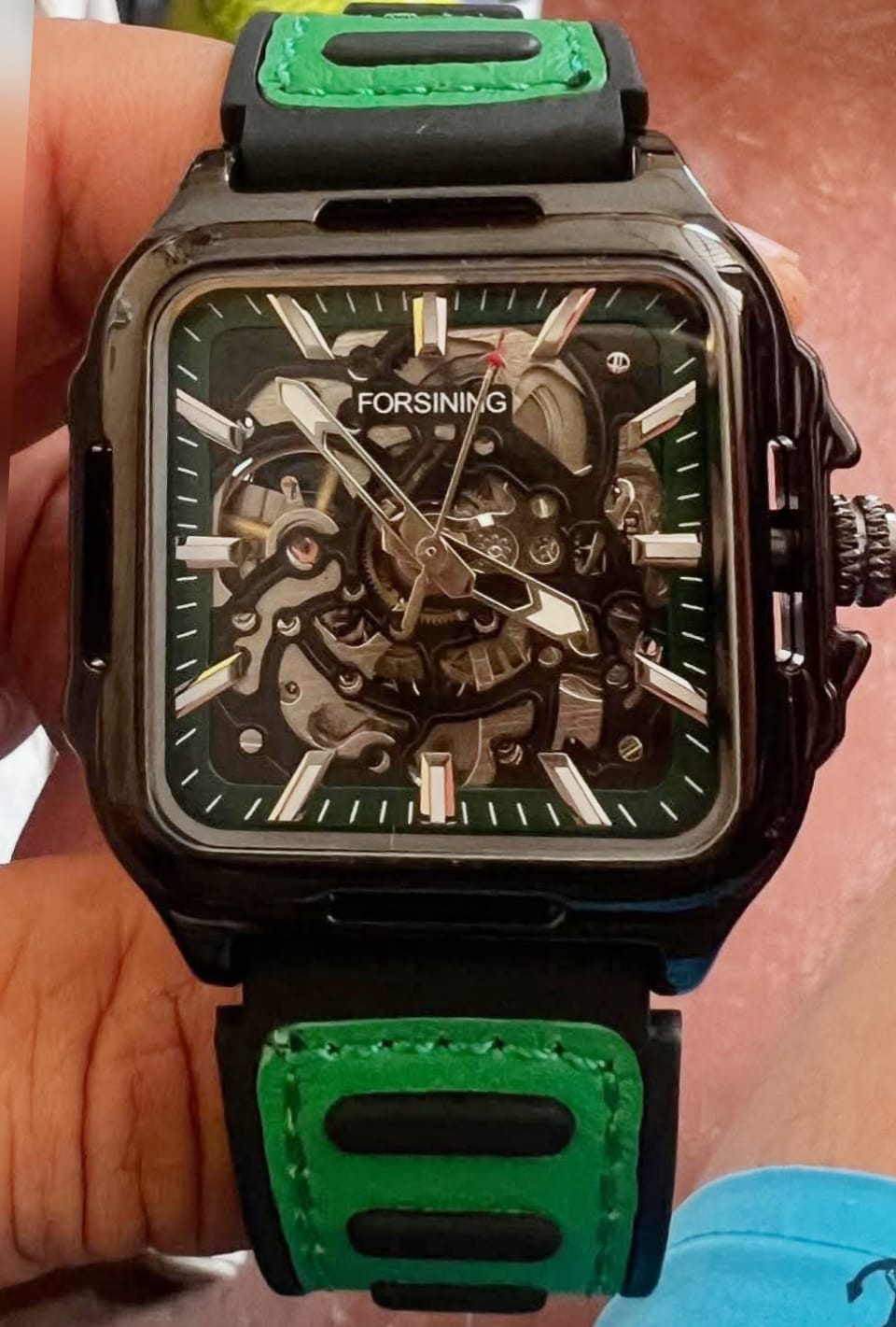 Reloj Forsining Diseño transparente resistente al agua 30mtrs pulsera Foto 7282212-1.jpg