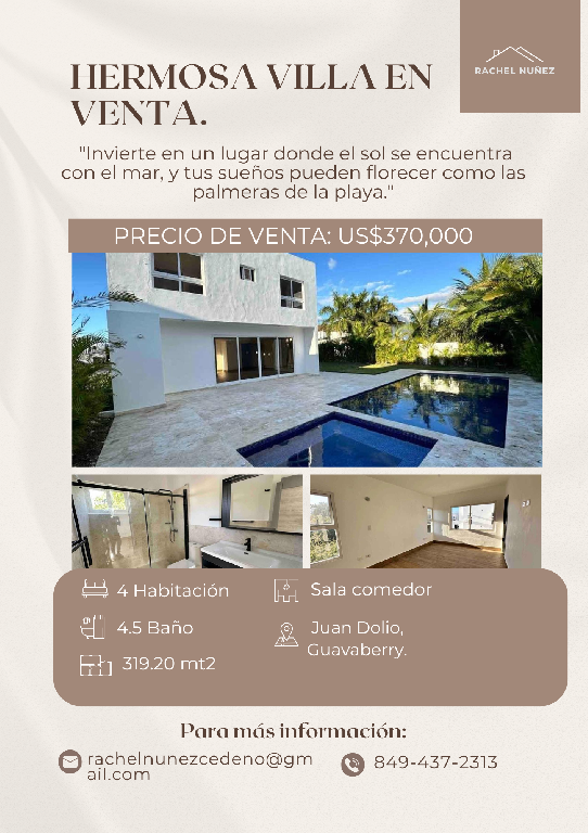 Villa en Venta en Juan Dolio. Foto 7282406-1.jpg