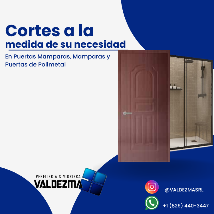 CORTES DE MAMPARAS PUERTAS MAMPARAS Y PUERTAS POLIMETAL Foto 7282491-1.jpg