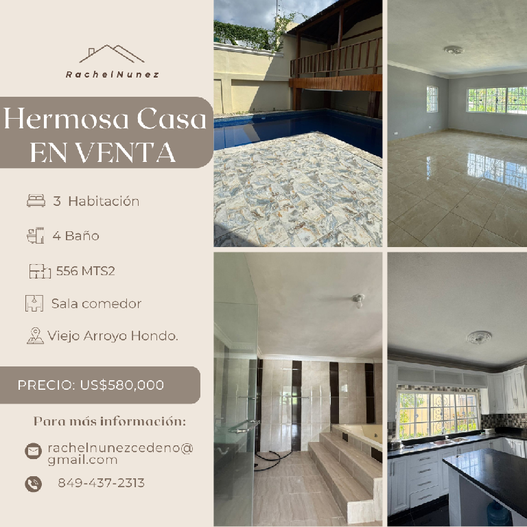Casa en Venta en Viejo Arroyo Hondo. Foto 7282802-1.jpg