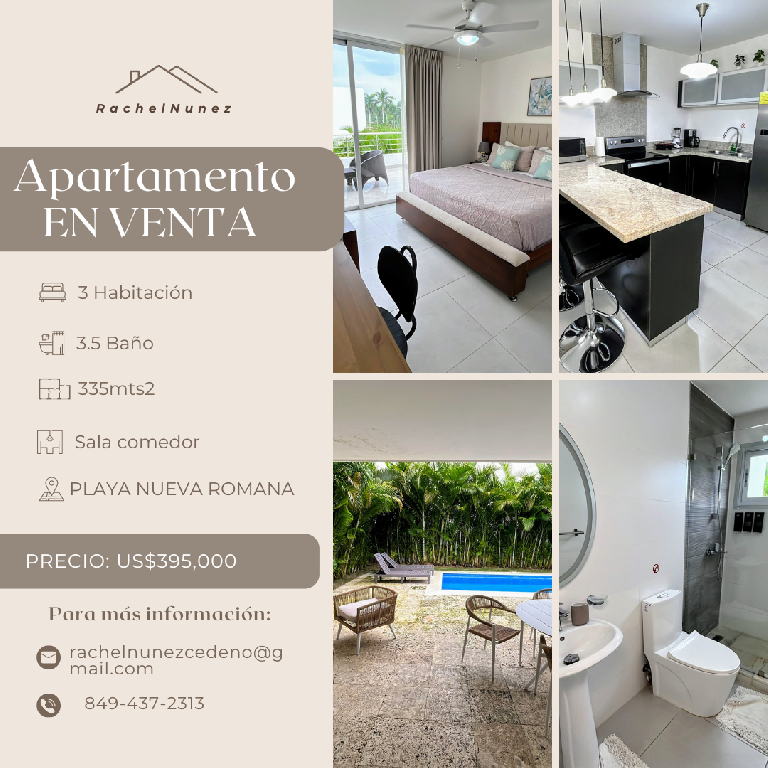 Apartamento en Venta en Playa Nueva Romana. Foto 7282805-1.jpg