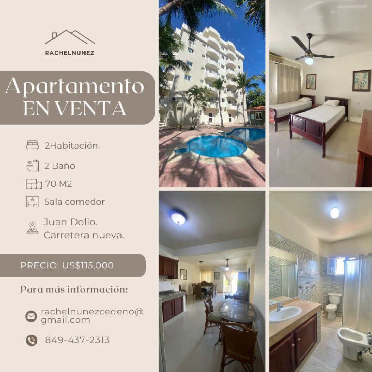 Apartamento en Venta en Juan Dolio. Foto 7283031-1.jpg