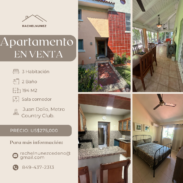 Villa en Venta en Juan Dolio. Foto 7283155-1.jpg