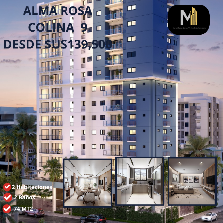 Vendo apartamento en Alma Rosa I. Foto 7283537-1.jpg