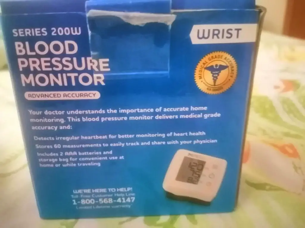  Monitor de presión arterial de muñeca Rite Aid Series 200W  Foto 7283710-3.jpg