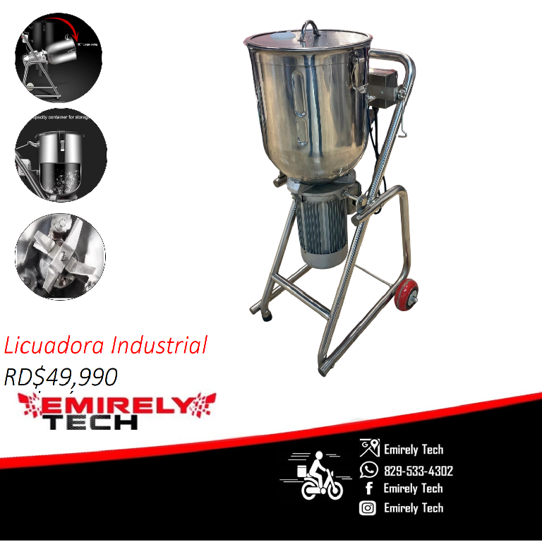 Licuadora trituradora para cocina industrial Foto 7283735-1.jpg