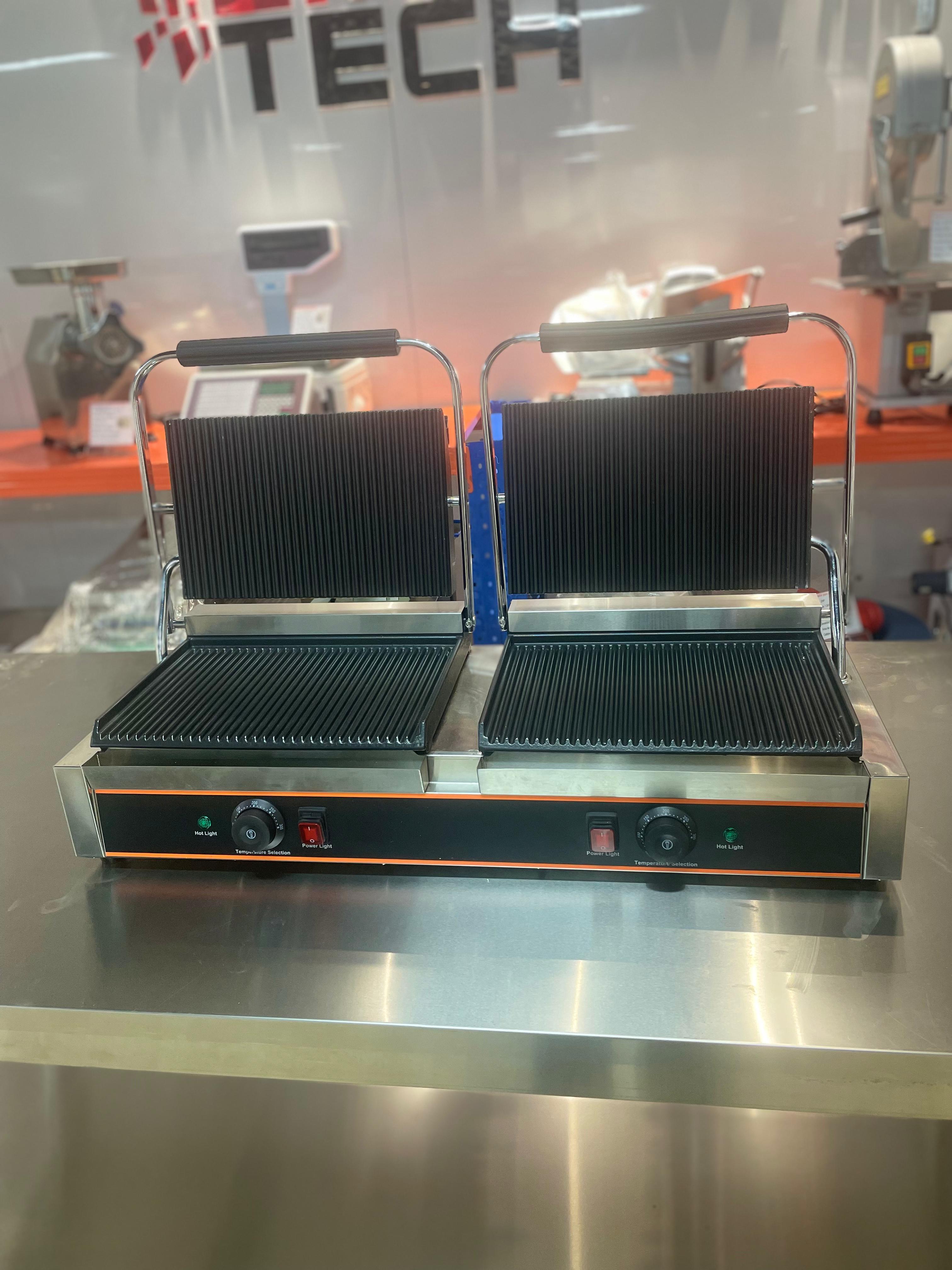 Tostadora parrilla grill doble electrica para carnes vegetales panes Foto 7284248-9.jpg