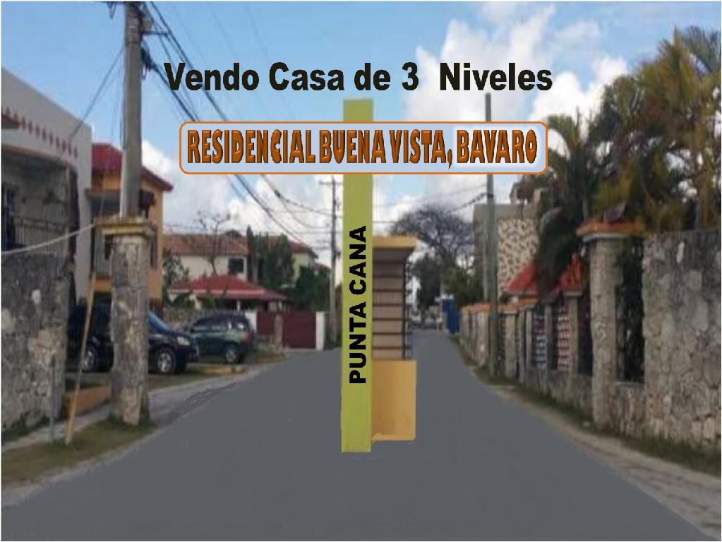 OPORTUNIDAD UNICA CASA 3 NIV. AMUEBLADA  EN BAVARO RES. VILLAS ALTAS B Foto 7284763-4.jpg