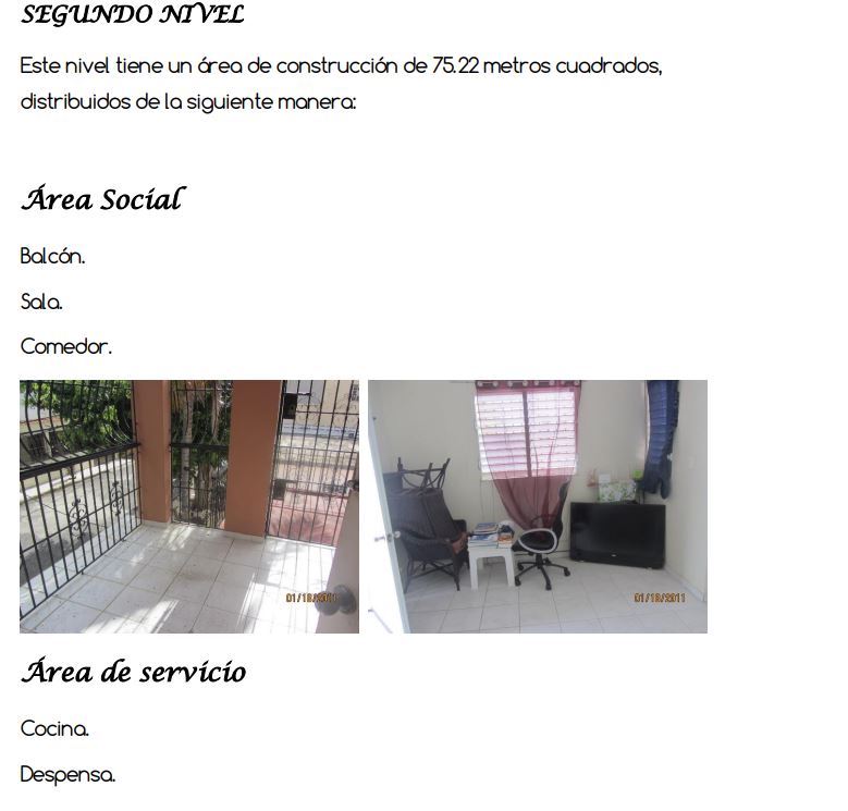 Casa de dos niveles en Villa Carmen dos casas en una Foto 7285320-5.jpg