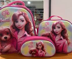 mochila escolar de barbie  Foto 7286360-1.jpg