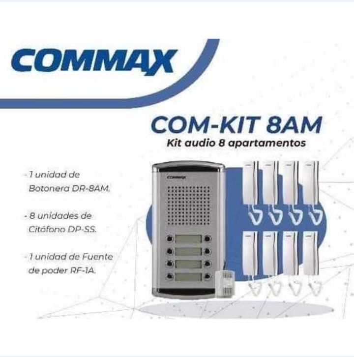 Intercom commax de audio para 8 apartamentos Foto 7286667-1.jpg