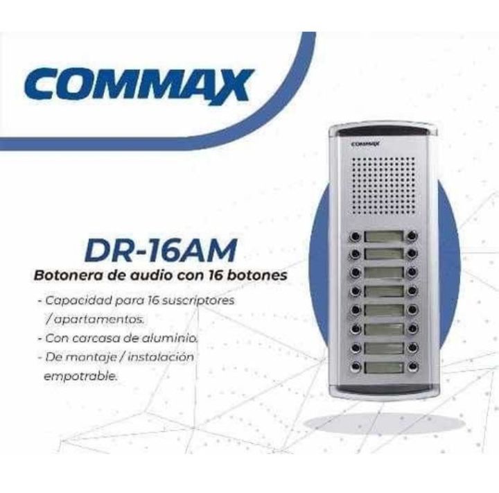Intercom commax de audio para 16 apartamentos Foto 7286668-1.jpg
