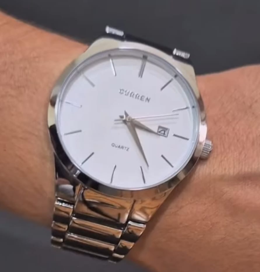 Reloj Curren de hombre acero inoxidable Cristal mineral 1m Garantia Foto 7286850-3.jpg