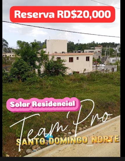 Vendo solar con titulo en Villa Mella Foto 7287156-2.jpg