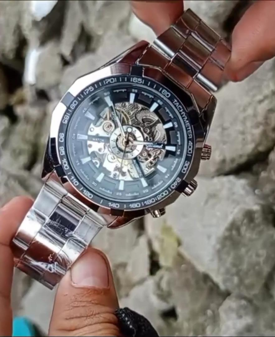 Reloj Winner Automático Skeleton acero inoxidable cristal zafiro sinte Foto 7287548-3.jpg