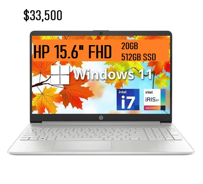 HP LAPTOP 15 I7-1165G7 IRIS XE 20GB Y 512GB NVMe TEC. ILUMINADO 33500 Foto 7287661-1.jpg