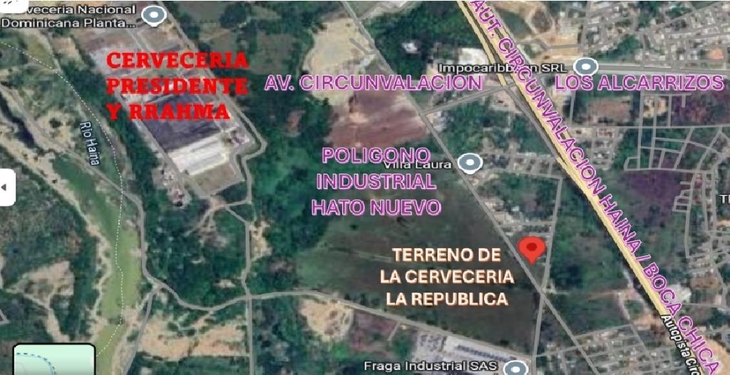 VENDO TERRENO DE 1500 MT2 FRENTE AL POLGONO INDUSTRIAL HATO NUEVO SERV Foto 7287722-1.jpg