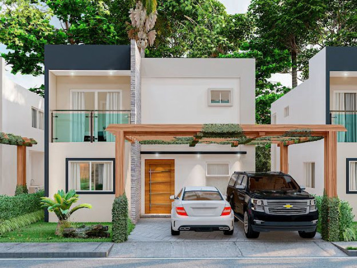 Casa Moderna en Venta – Verón Bávaro Punta Cana Foto 7288248-7.jpg