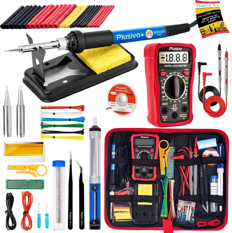 Kit de Soldador con Multímetro Digital y Herramientas – Completo en Es Foto 7288866-1.jpg
