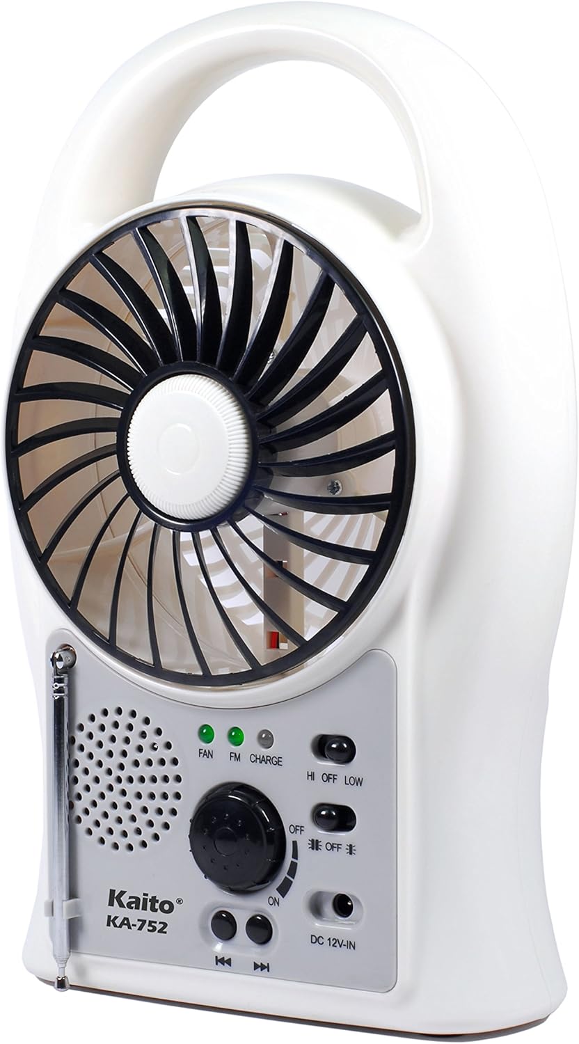 Ventilador Portátil Recargable 3 en 1 con Linterna LED y Radio FM Foto 7288897-3.jpg