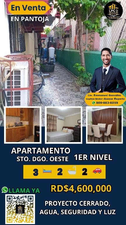 En Venta Apartamento en Pantoja en Santo Domingo Oeste Remodelado  Foto 7289030-1.jpg