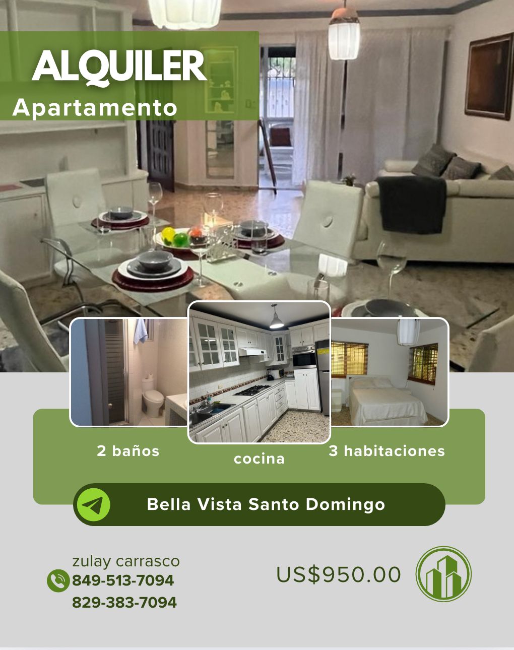 Apartamento en Alquiler – Bella Vista próximo a bella vista mall Foto 7289128-1.jpg