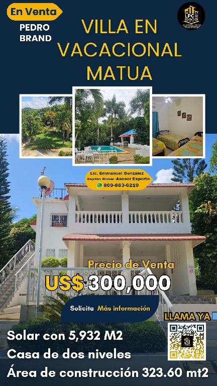En Venta acogedora villa de oportunidad en vacacional matua pedro bran Foto 7289426-1.jpg