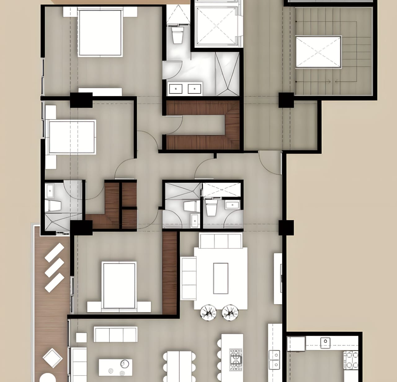 ????️ Venta de Apartamentos en Cerros de Gurabo – Santiago Foto 7290047-5.jpg