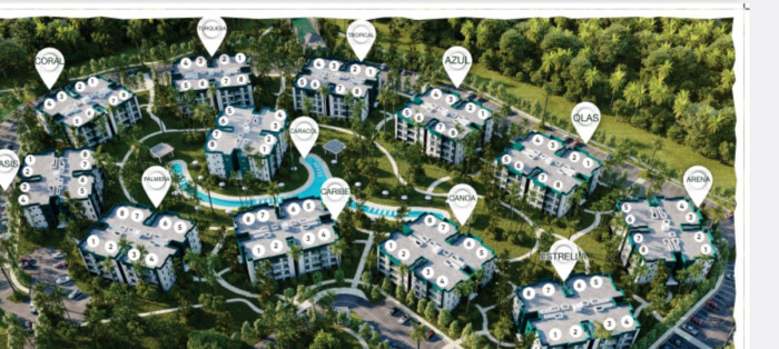 Última etapa de apartamentos en Veron  Punta Cana– tipo resort. Foto 7290273-5.jpg