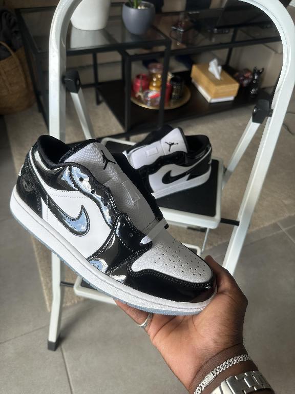 Tenis Teni Nike Air Jordan 1 Low SE Concord Original Originales Sneake Foto 7291745-1.jpg