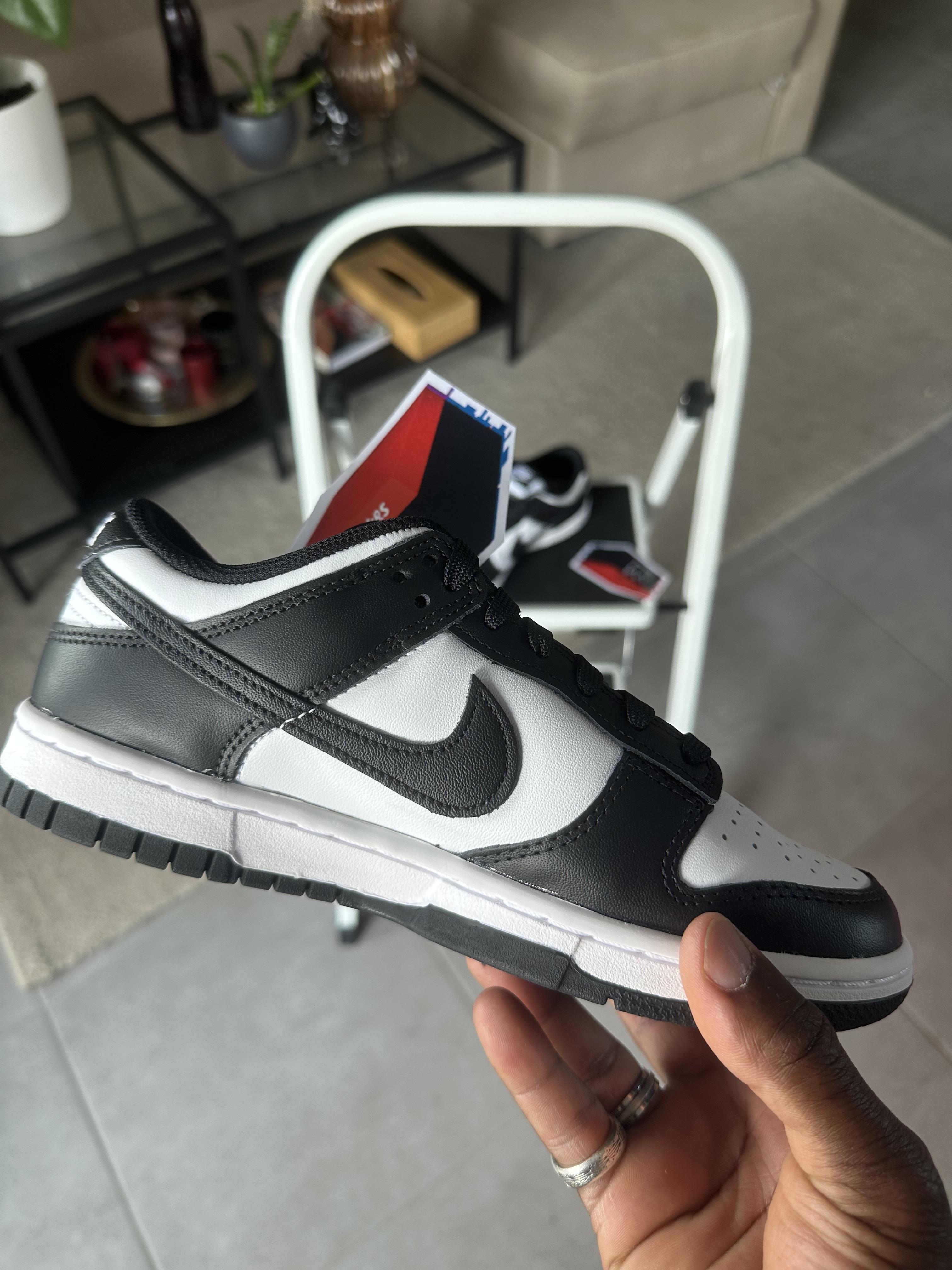 Tenis Teni Nike Dunk Low Retro Panda Black and White Original Original Foto 7291753-4.jpg