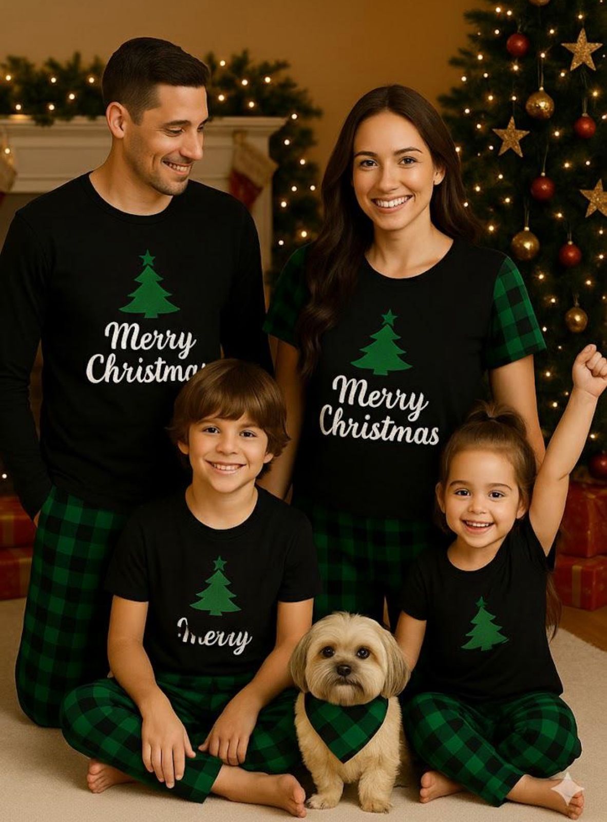 Pijamas navideñas familiares  Foto 7291983-2.jpg