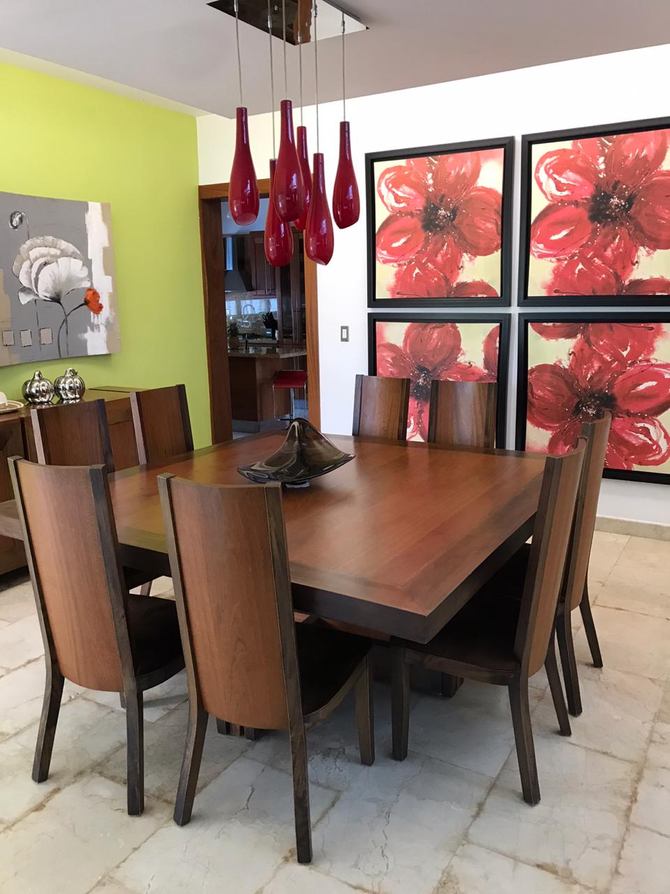 Juego de Mesa Comedor de madera de Roble Brasileño para 8 personas Foto 7292409-1.jpg