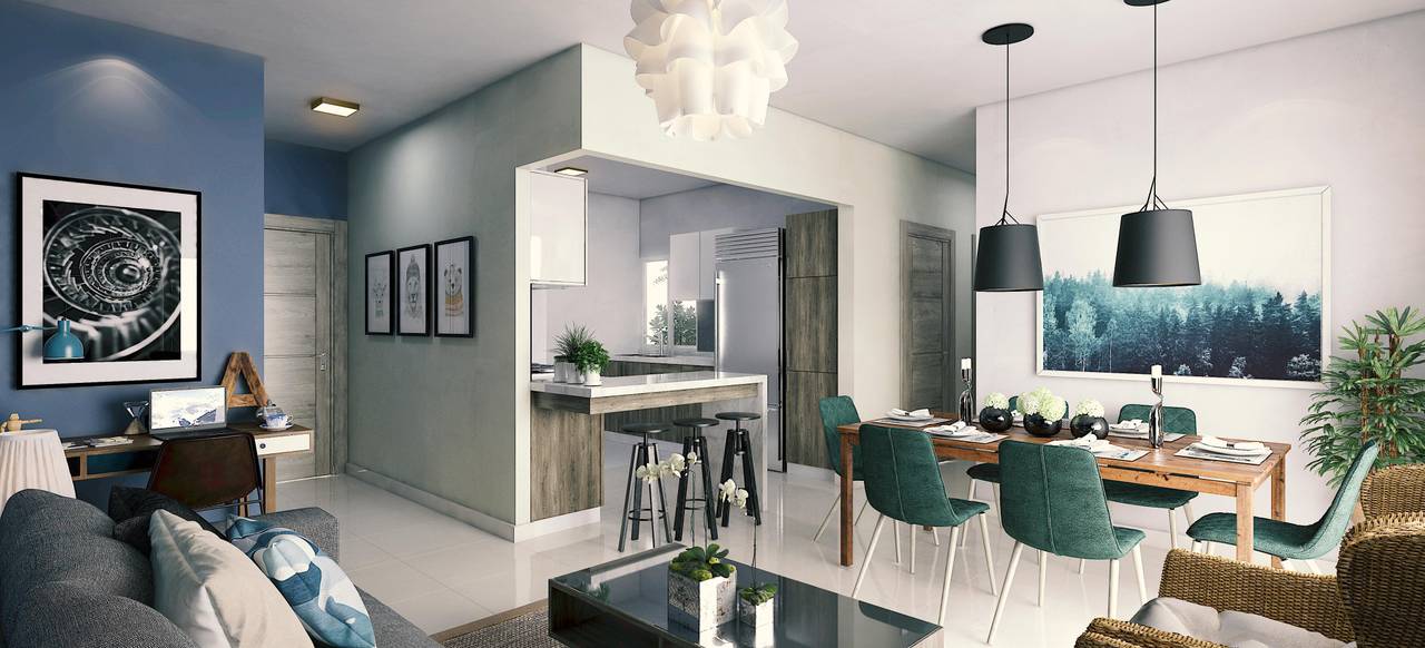 Proyecto residencial con piscina y gimnasio en Santo Domingo Norte Foto 7292754-12.jpg