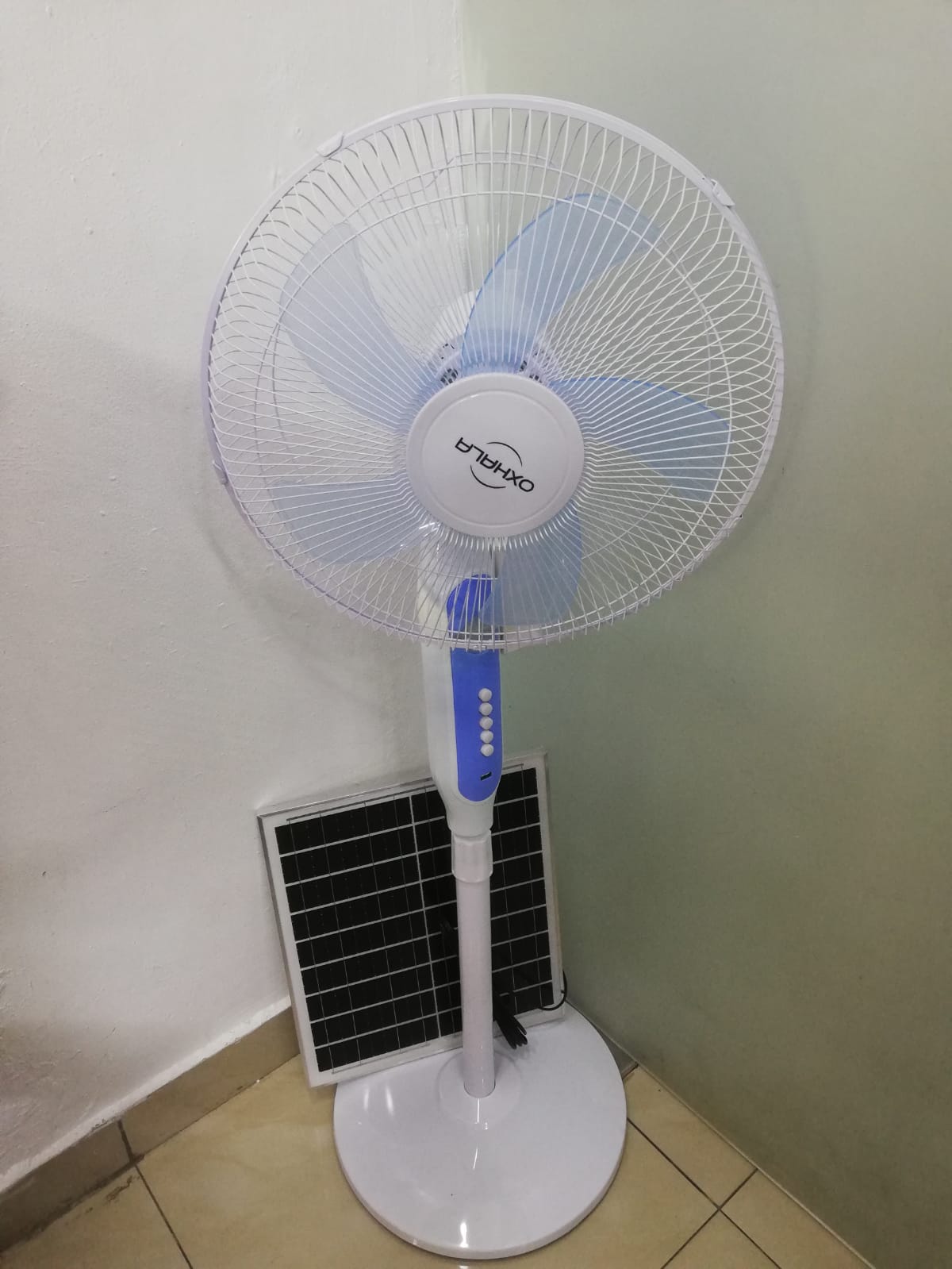 Ventilador Abanico Solar OXHALA SLP-2 Recargable  Ideal para Camping O Foto 7293270-2.jpg