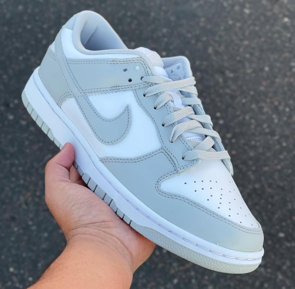 Tenis Sneakers Nike Dunk Low Grey Fog Original Foto 7293509-1.jpg