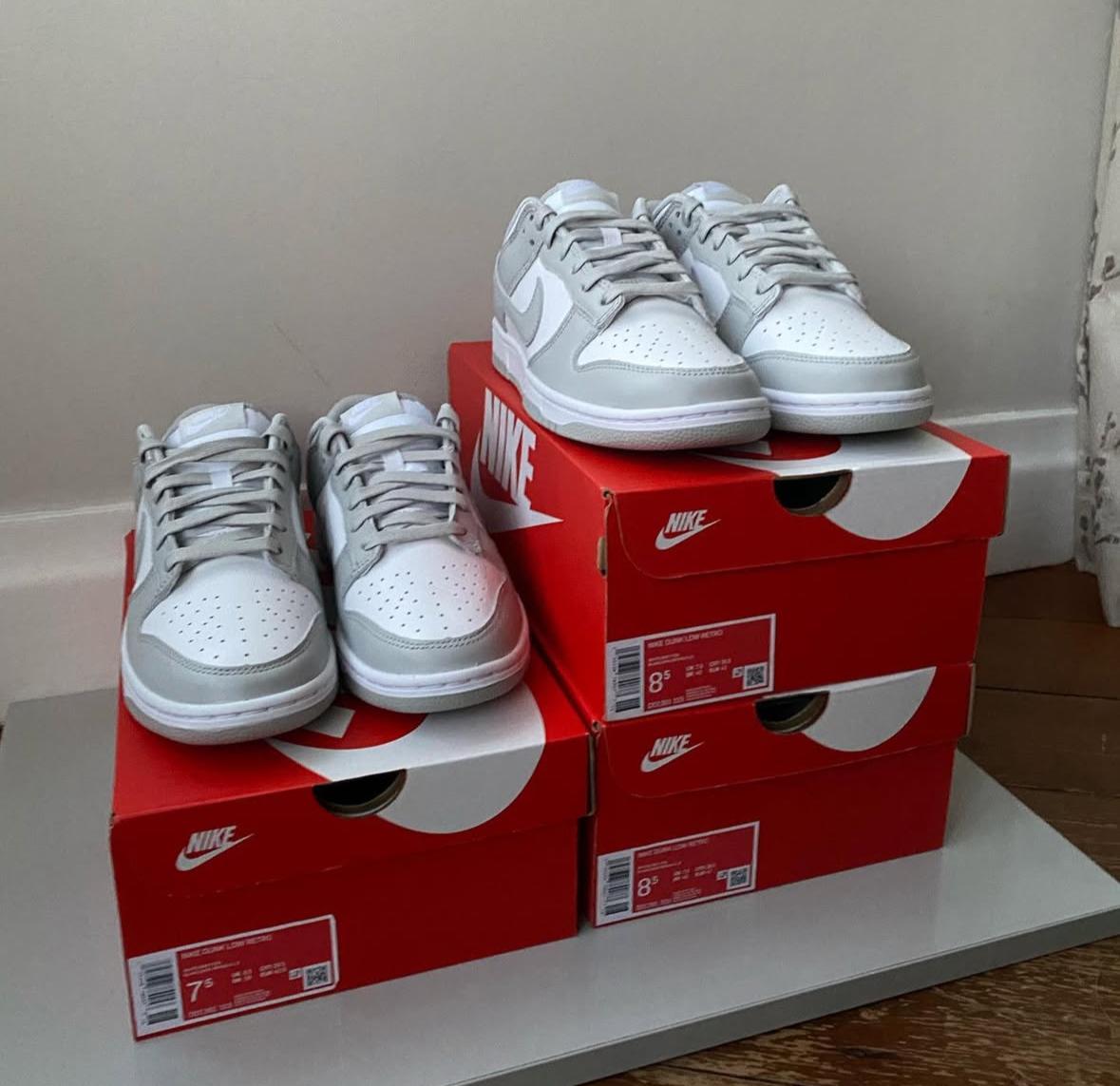 Tenis Sneakers Nike Dunk Low Grey Fog Original Foto 7293509-6.jpg