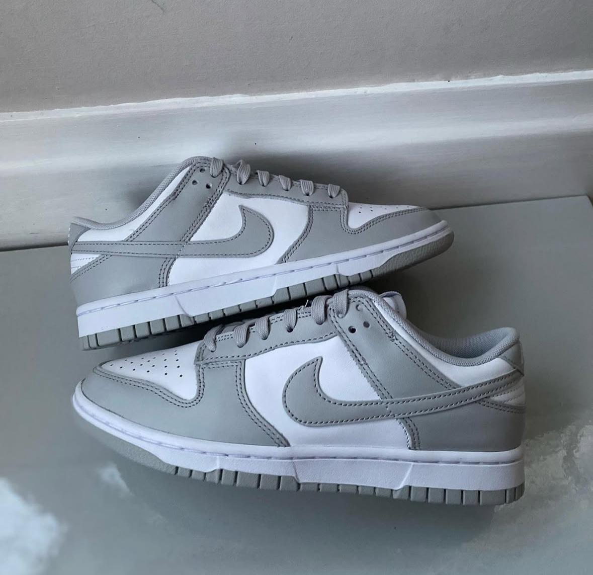 Tenis Teni Sneakers Nike Dunk Low Grey Fog Originales Foto 7293511-1.jpg
