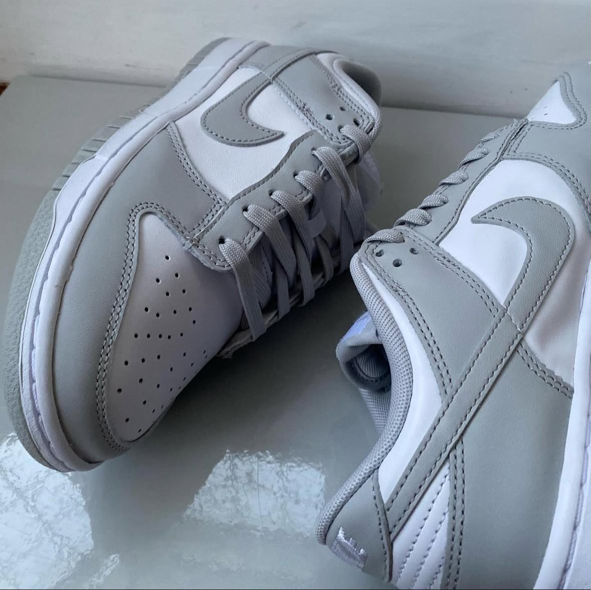 Tenis Teni Sneakers Nike Dunk Low Grey Fog Originales Foto 7293511-4.jpg