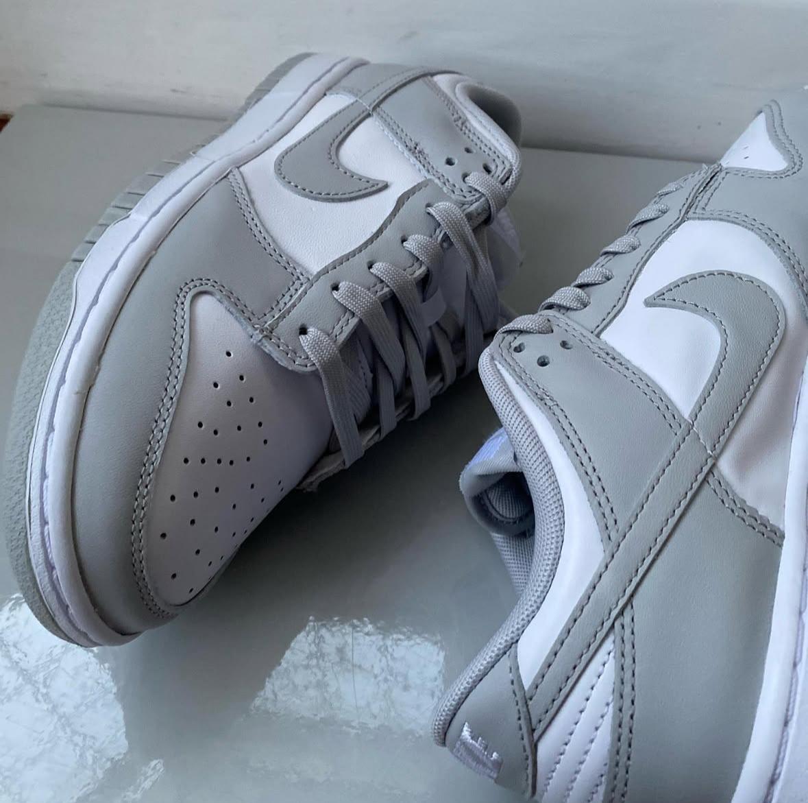 Tenis Teni Sneakers Nike Dunk Low Grey Fog Originales Foto 7293511-5.jpg