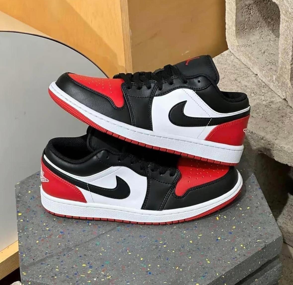 Sneakers Tenis Teni Nike Air Jordan 1 Low Bred Toe Original Originales Foto 7293522-1.jpg