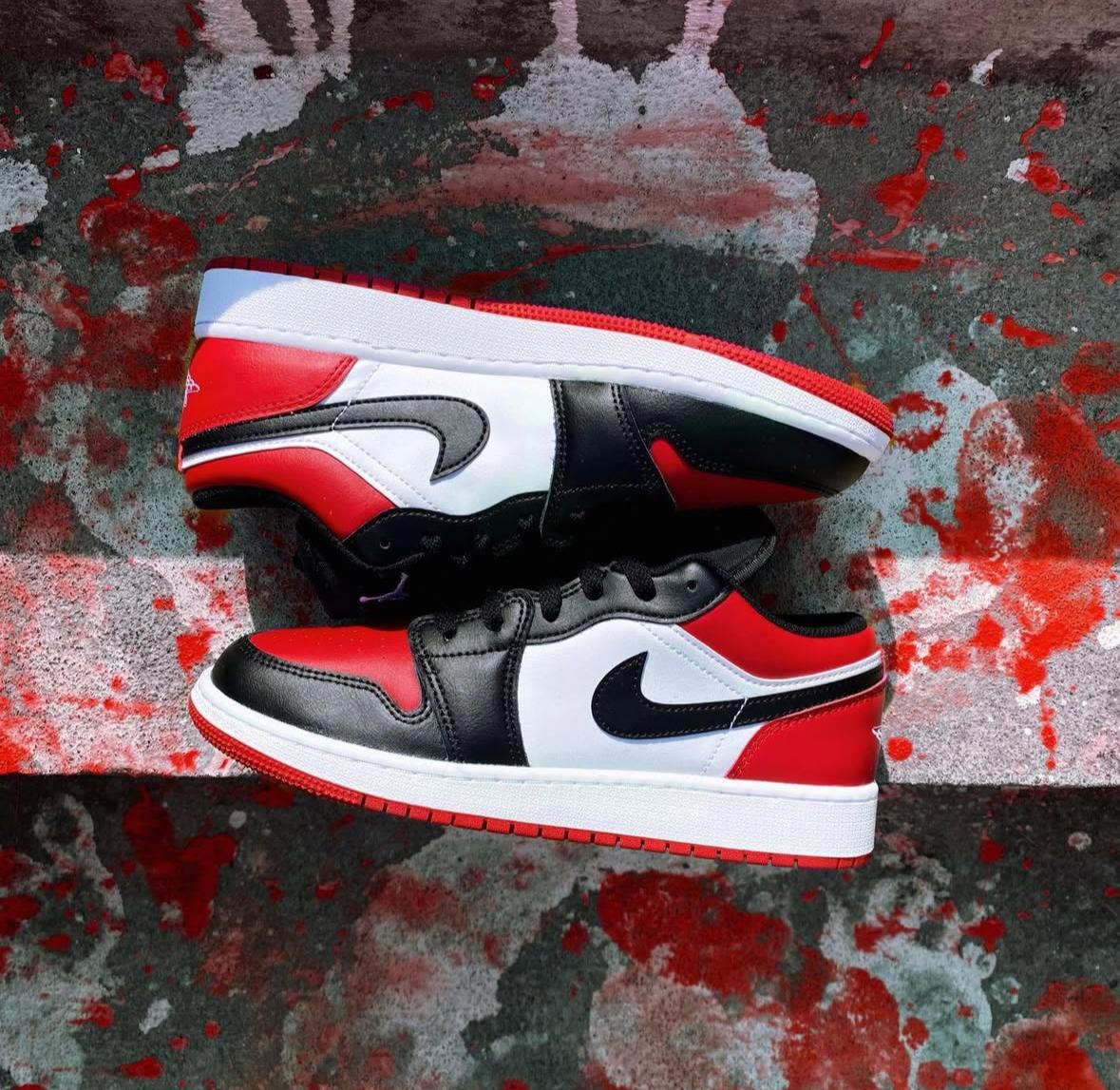 Sneakers Tenis Teni Nike Air Jordan 1 Low Bred Toe Original Originales Foto 7293522-2.jpg