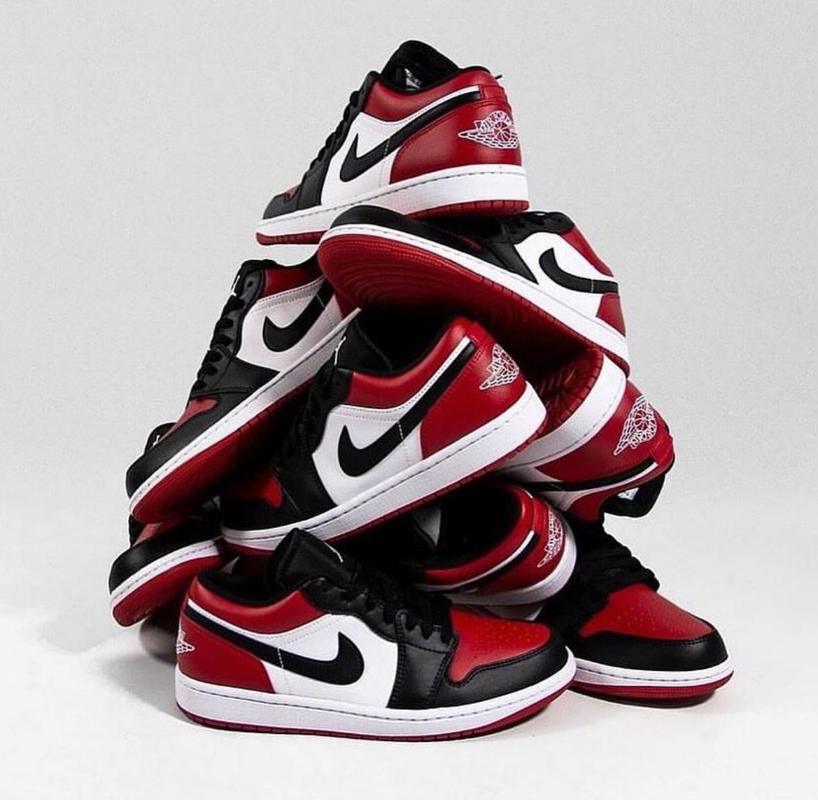 Sneakers Tenis Teni Nike Air Jordan 1 Low Bred Toe Original Originales Foto 7293522-3.jpg