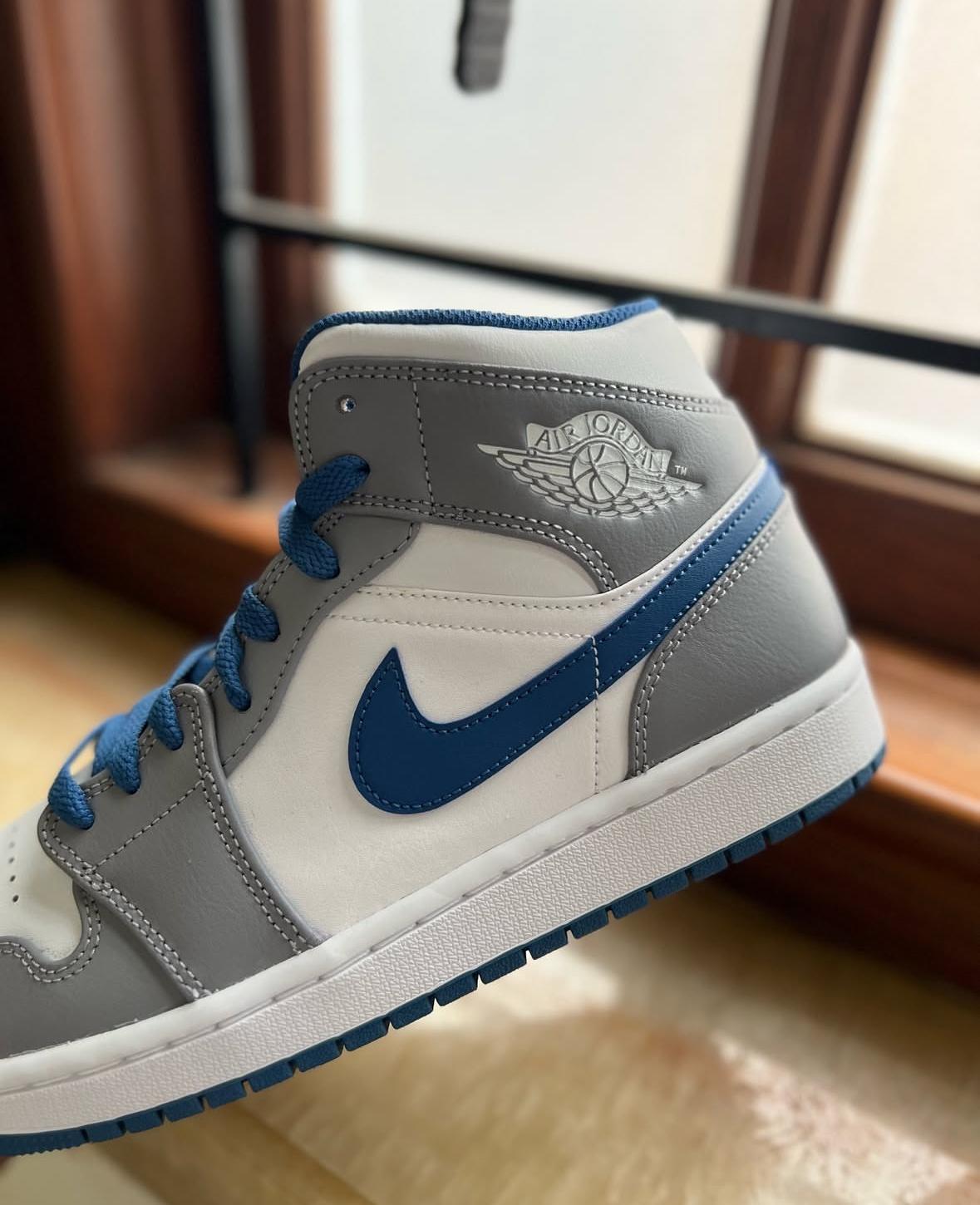 Tenis Sneakers NIKE AIR JORDAN 1 MID TRUE BLUE Original 2K26 Foto 7293524-6.jpg