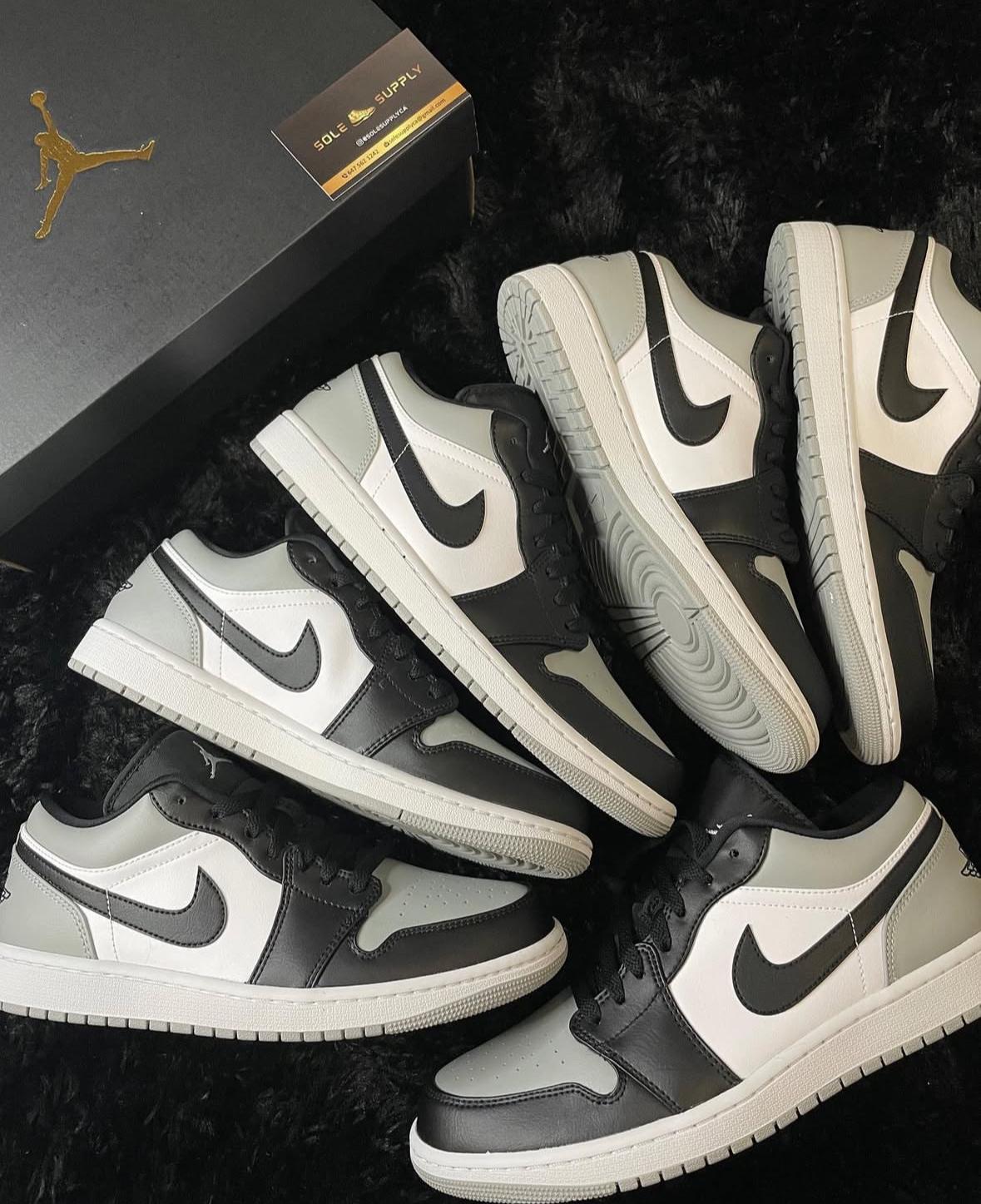 Tenis Sneakers Nike Air Jordan 1 Low Shadow Toe GREY AND BLACK Origina Foto 7293532-5.jpg
