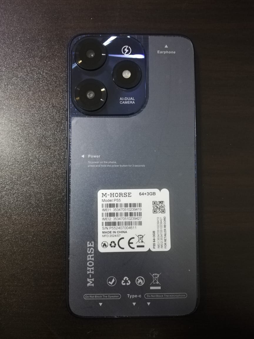 TELEFONO M HORSE P55 643gb Nuevo Libre Pantalla Grande y Cámara Alta R Foto 7293539-4.jpg