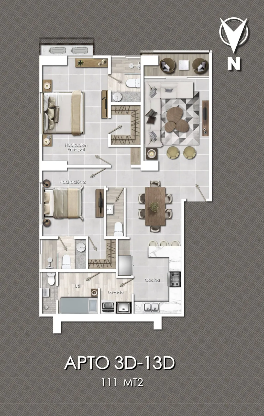 Apartamento en venta Arroyo Hondo Viejo Santo Domingo Foto 7294058-4.jpg